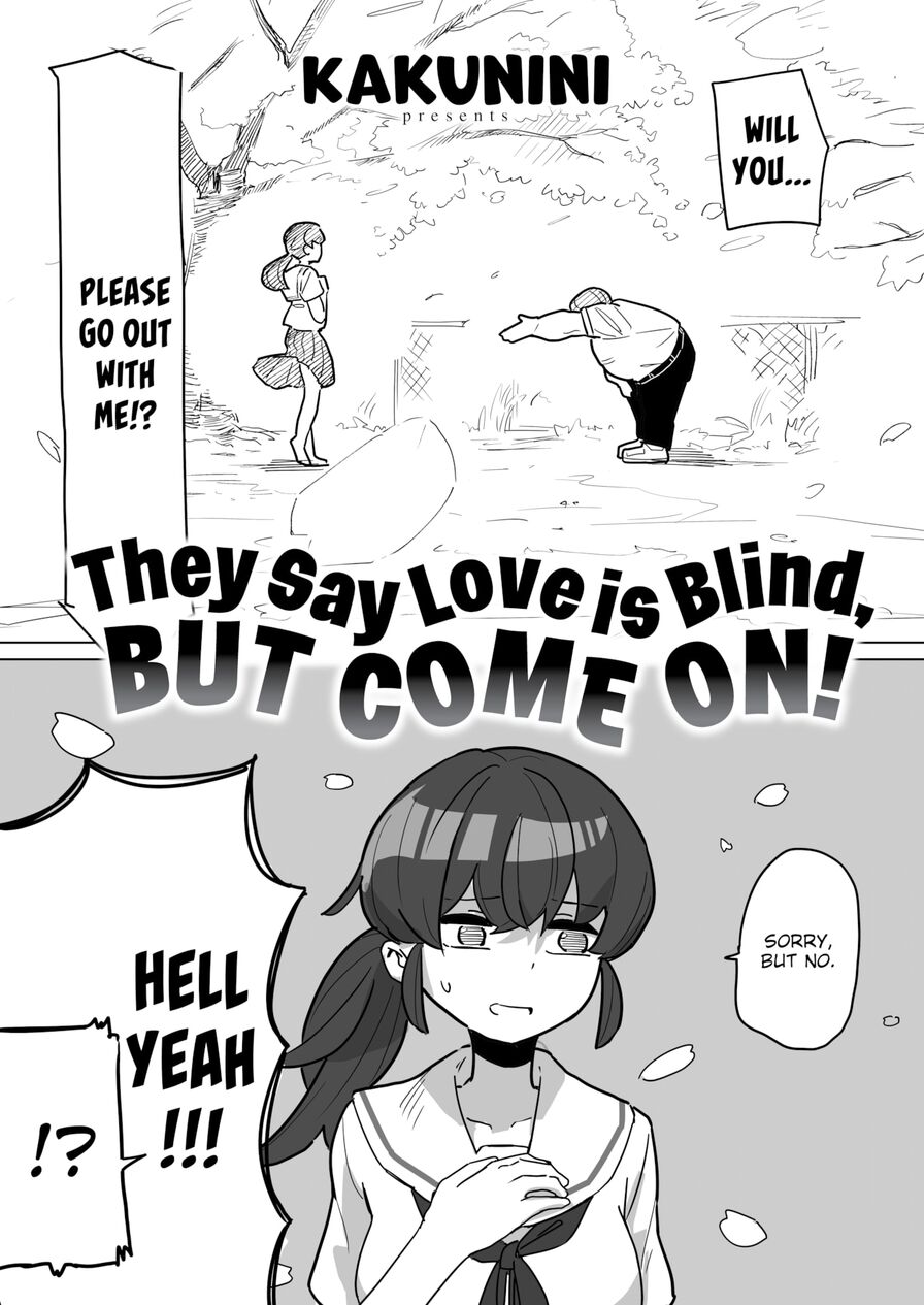 [Kakunini] They Say Love is Blind, But Come On! (Weekly Kairakuten 2024-07)