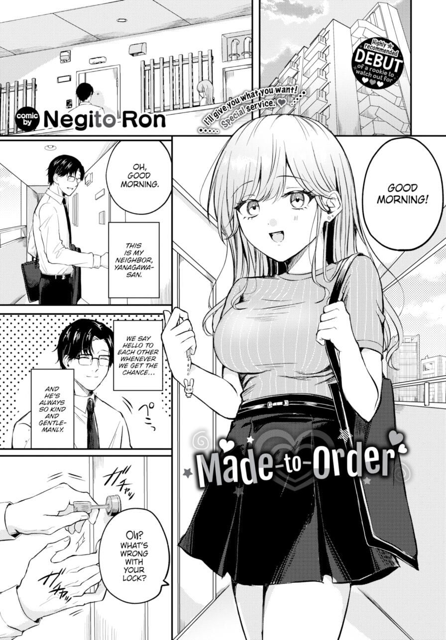 [Negito Ron] Made-to-Order (Comic Bavel 2025-01)