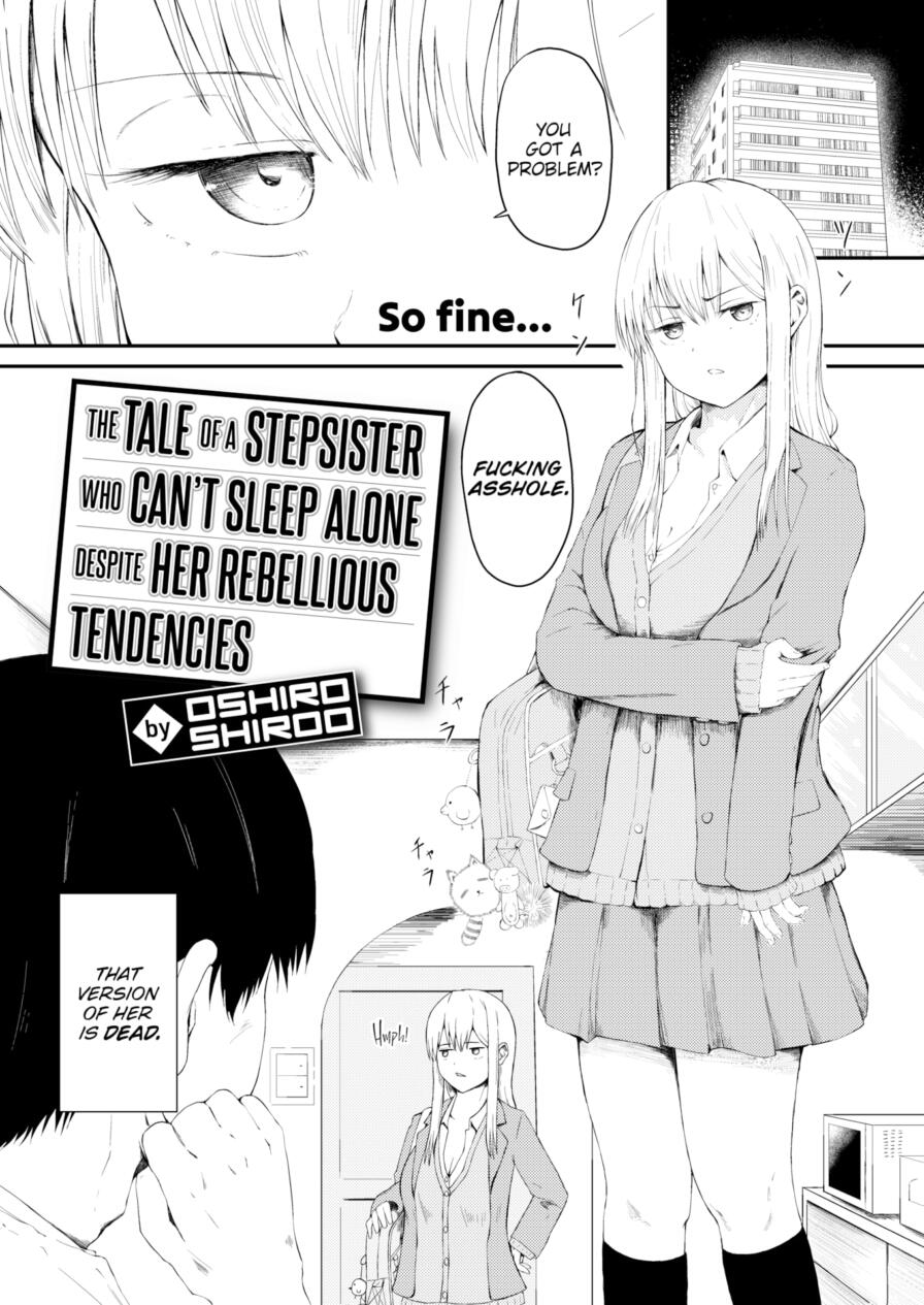 [Oshiro Shiroo] The Tale of a Stepsister Who Can't Sleep Alone Despite Her Rebellious Tendencies (Comic X-Eros #120)