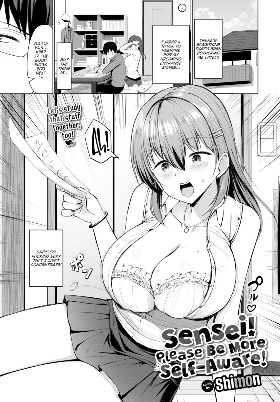 [Shimon] Sensei! Please Be More Self-Aware! (Comic Bavel 2025-09)