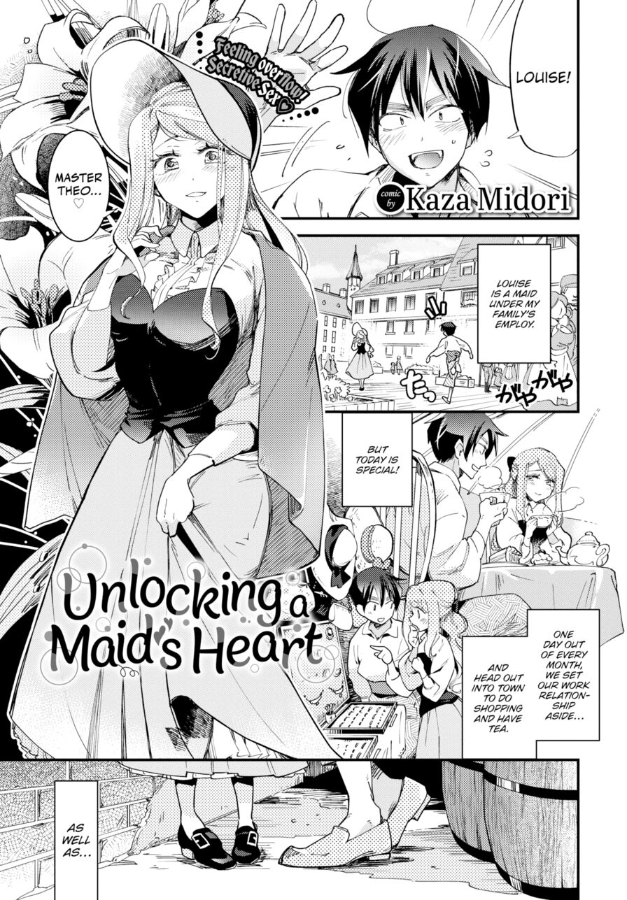 [Kaza Midori] Unlocking a Maid's Heart (Comic Bavel 2024-03)