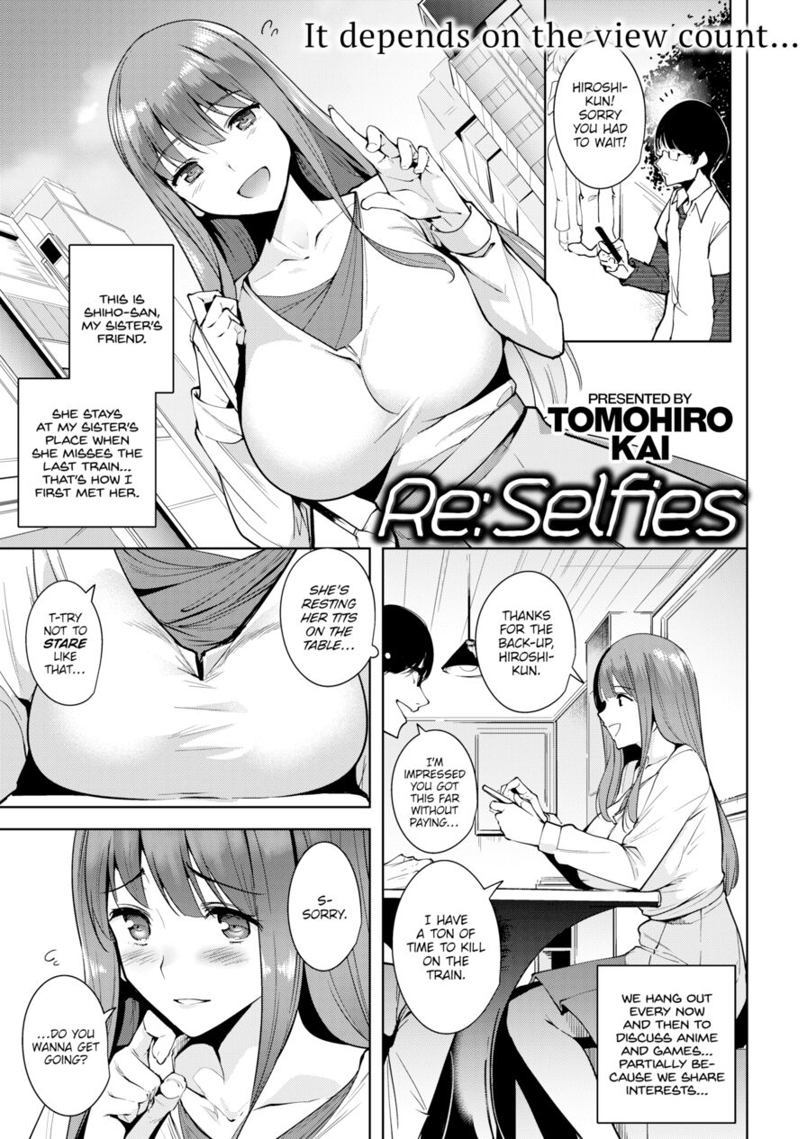[Tomohiro Kai] Re: Selfies (Comic Kairakuten BEAST 2017-05)