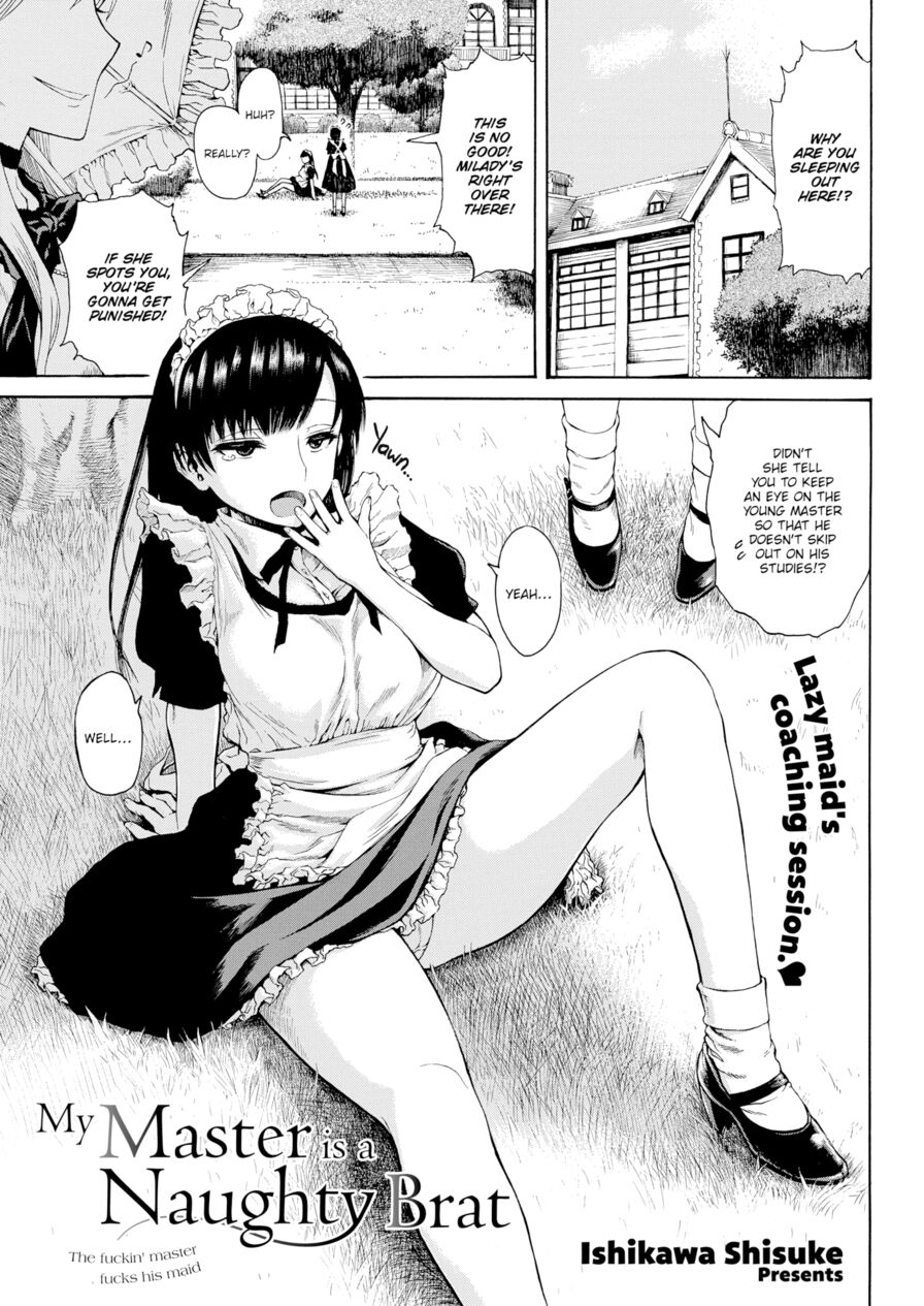 [Ishikawa Shisuke] My Master Is a Naughty Brat (Comic Kairakuten 2017-09)