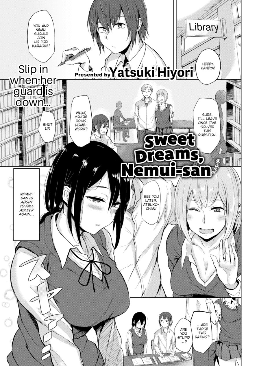 [Yatsuki Hiyori] Sweet Dreams, Nemui-san (Comic Kairakuten BEAST 2018-06)
