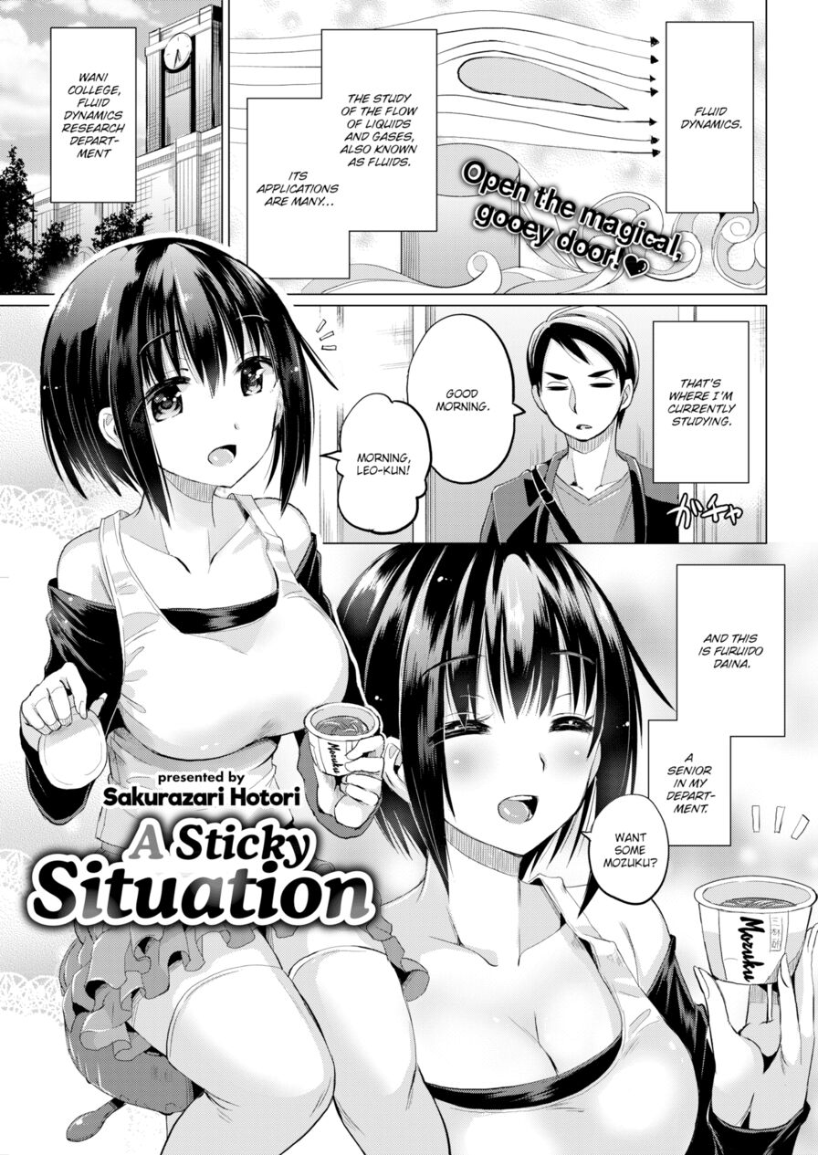 [Sakurazari Hotori] A Sticky Situation (Comic Kairakuten BEAST 2018-10)