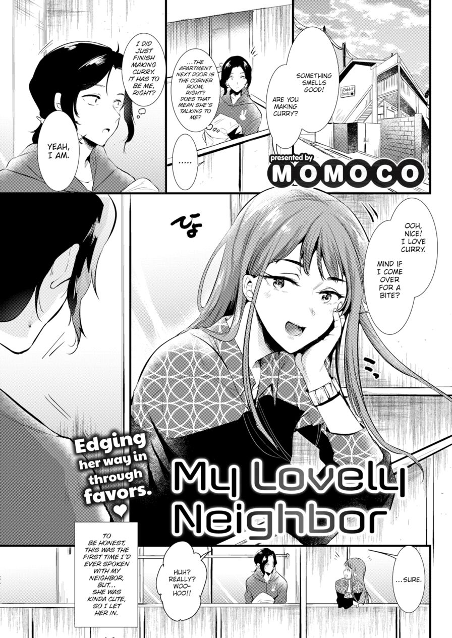 [Momoko] My Lovely Neighbor (Comic Kairakuten 2019-06)