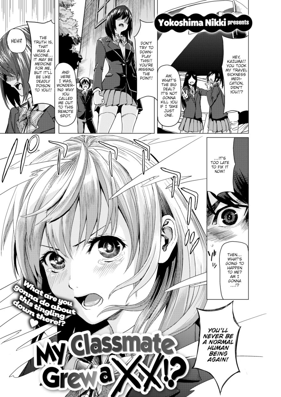 [Yokoshima Nikki] My Classmate Grew a XX!? (Comic Happining Vol.3)