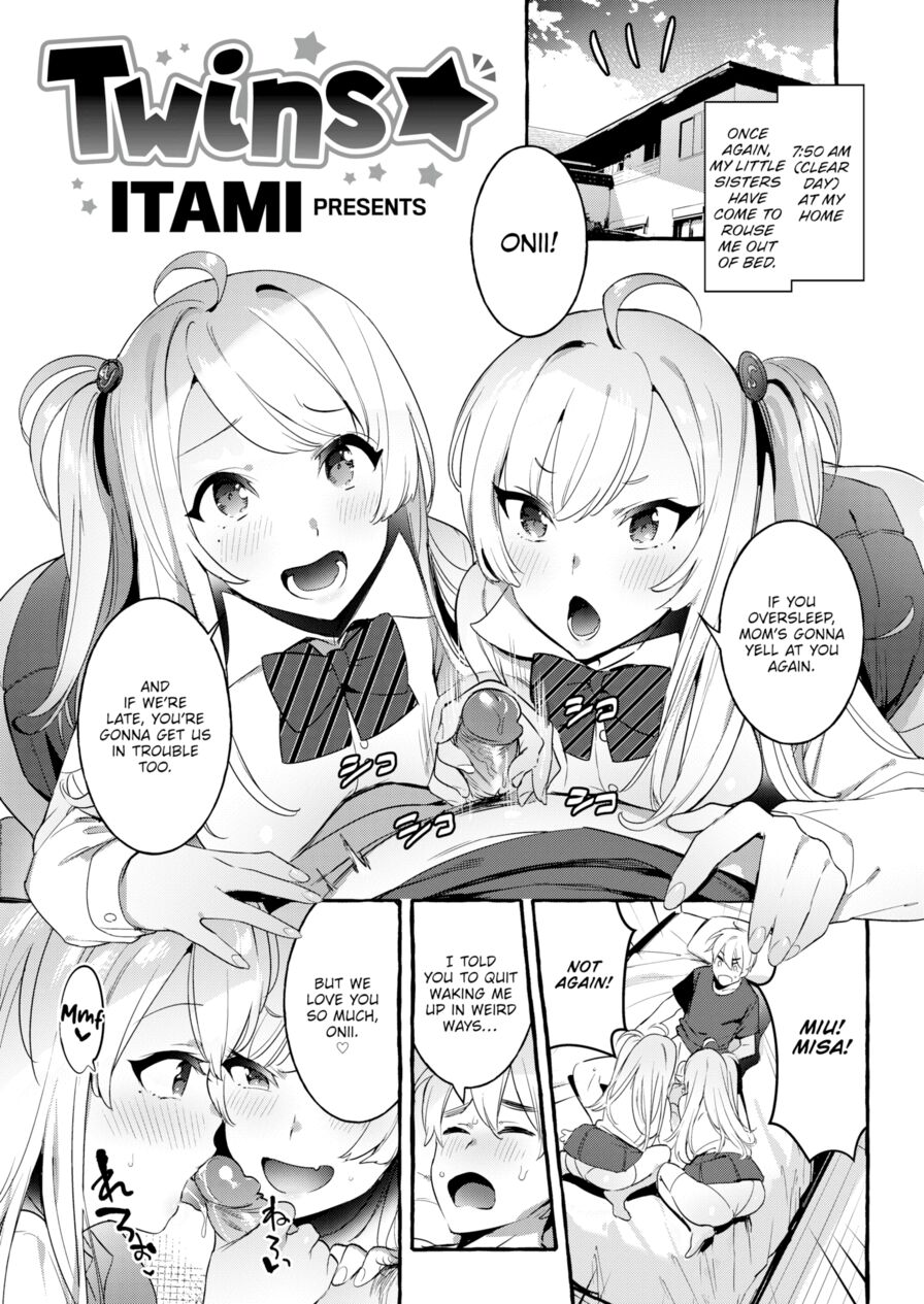 [Itami] Twins ☆ (Comic Kairakuten 2019-09)