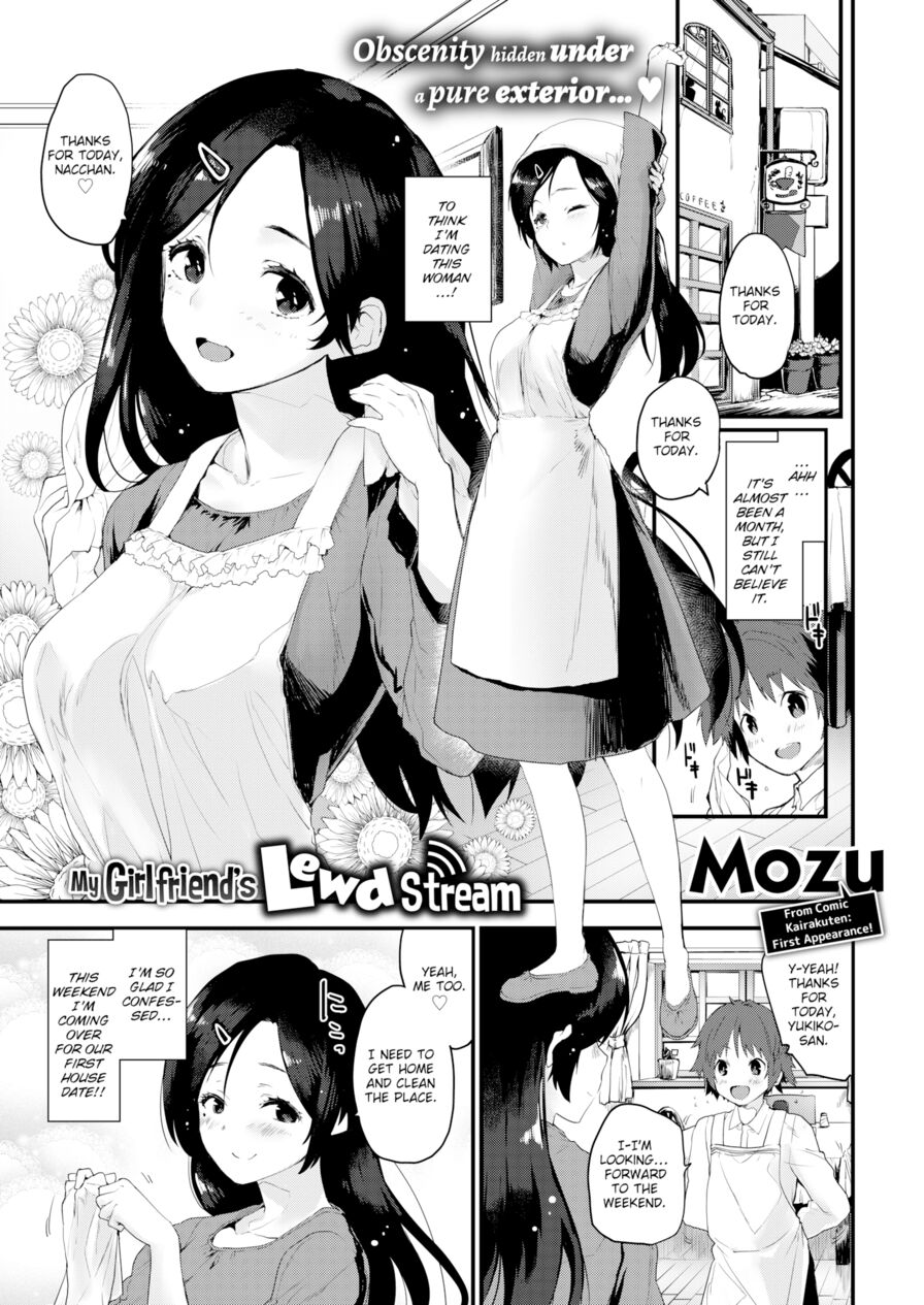 [Mozu] My Girlfriend’s Lewd Stream (Comic Kairakuten BEAST 2019-06)