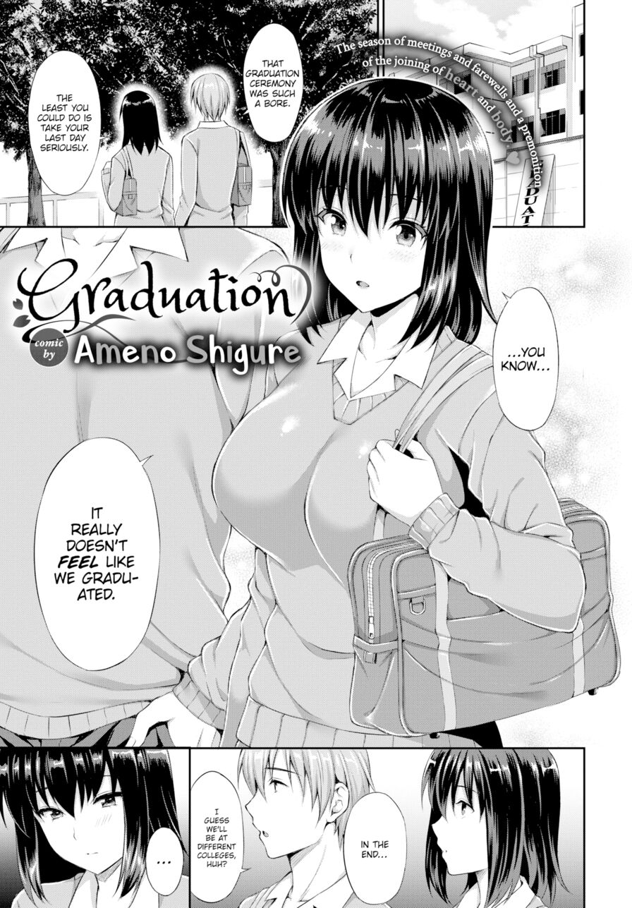 [Ameno Shigure] Graduation (Comic Bavel 2020-02)
