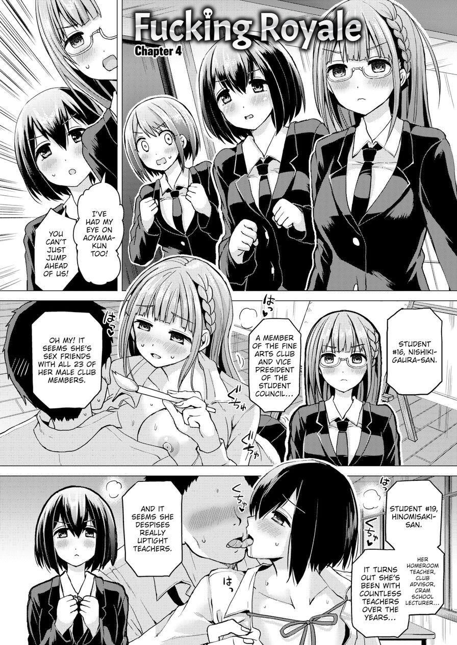 [Sakurazari Hotori] Fucking Royale Ch.4 (Weekly Kairakuten 2020-03)