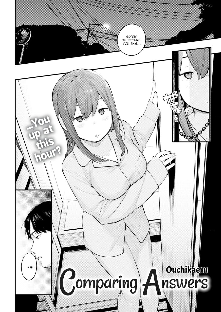 [Ouchi Kaeru] Comparing Answers (Comic Kairakuten 2020-12)