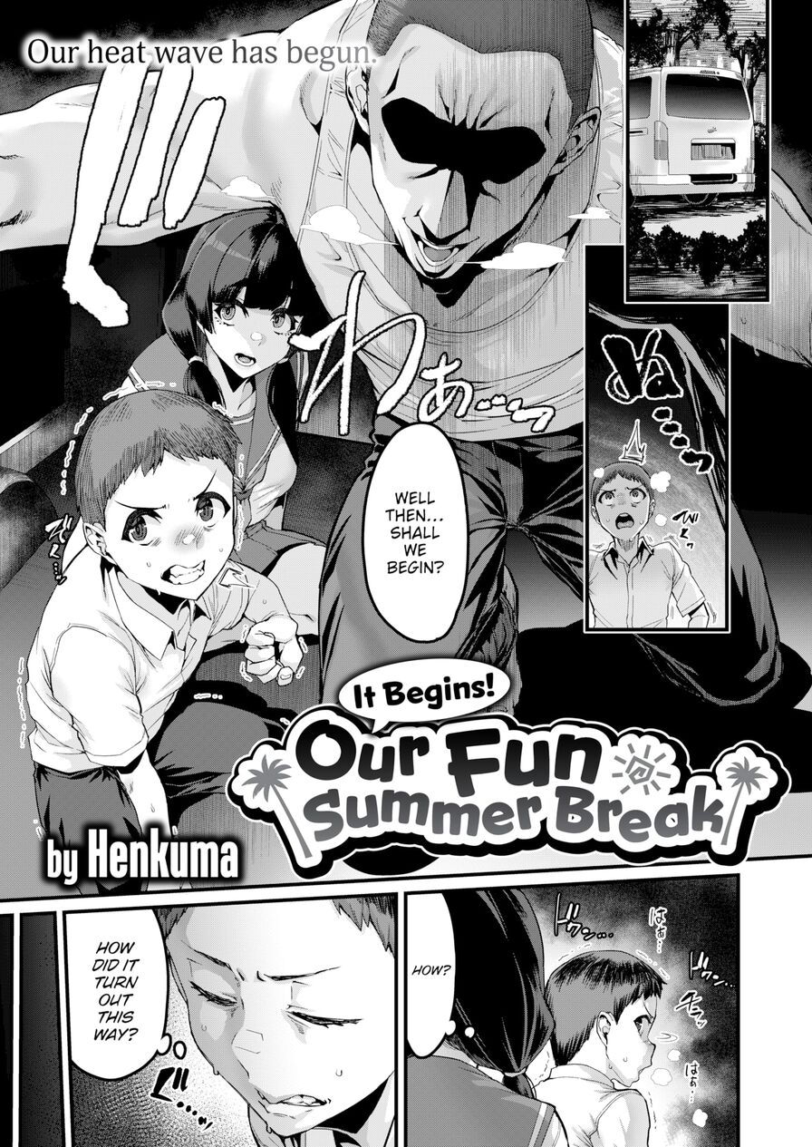 [Henkuma] It Begins! Our Fun Summer Break (Comic X-Eros #113)