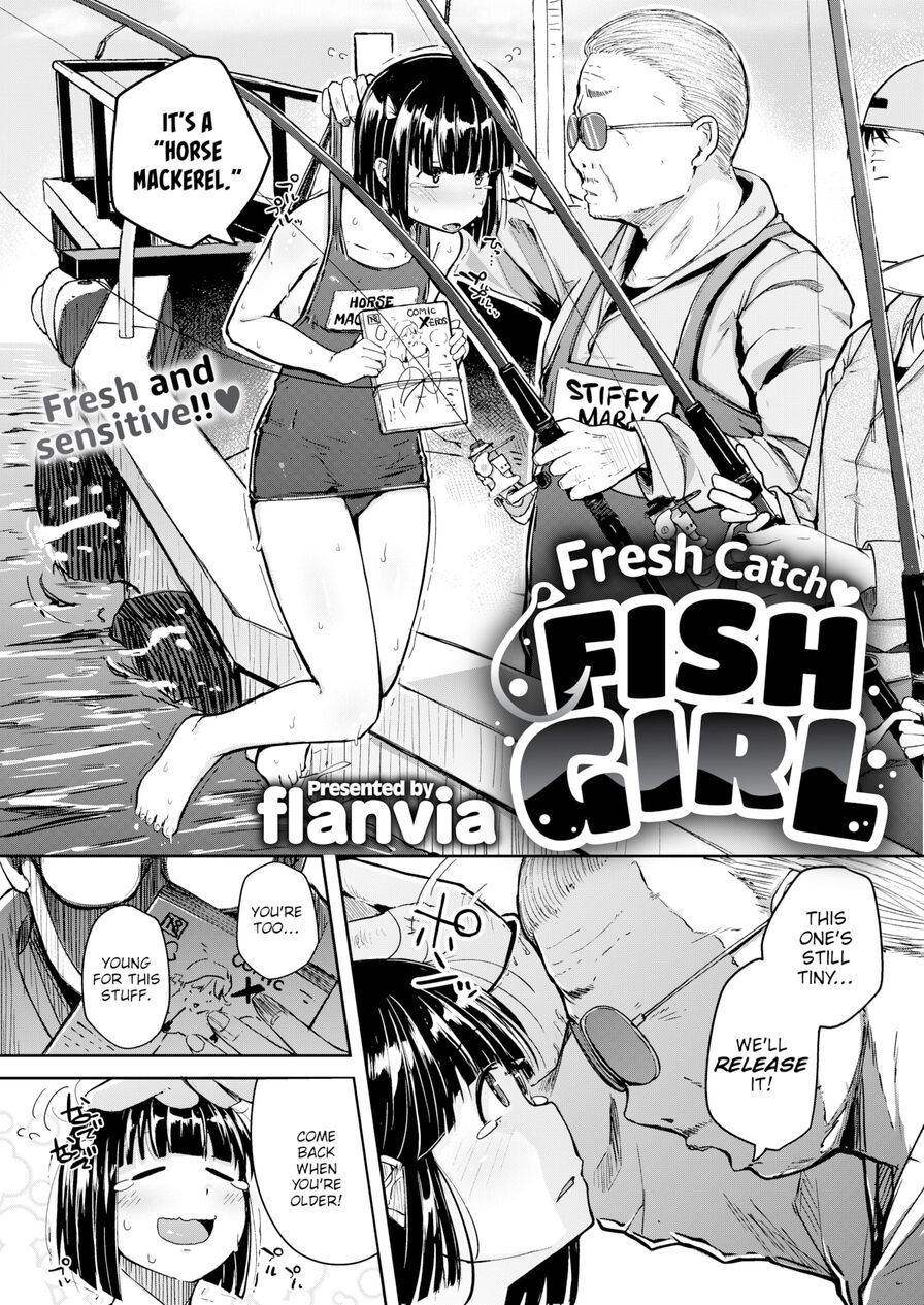 [flanvia] Fresh Catch Fish Girl (Comic X-Eros #91)