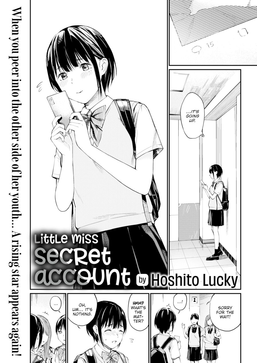 [Hoshito Lucky] Little Miss Secret Account (Comic Kairakuten 2021-09)