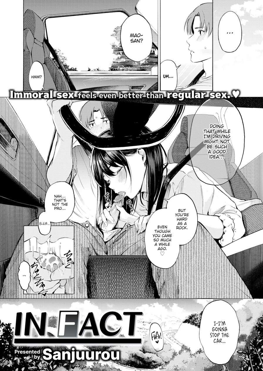 [Sanjuurou] In Fact (Comic X-Eros #92)