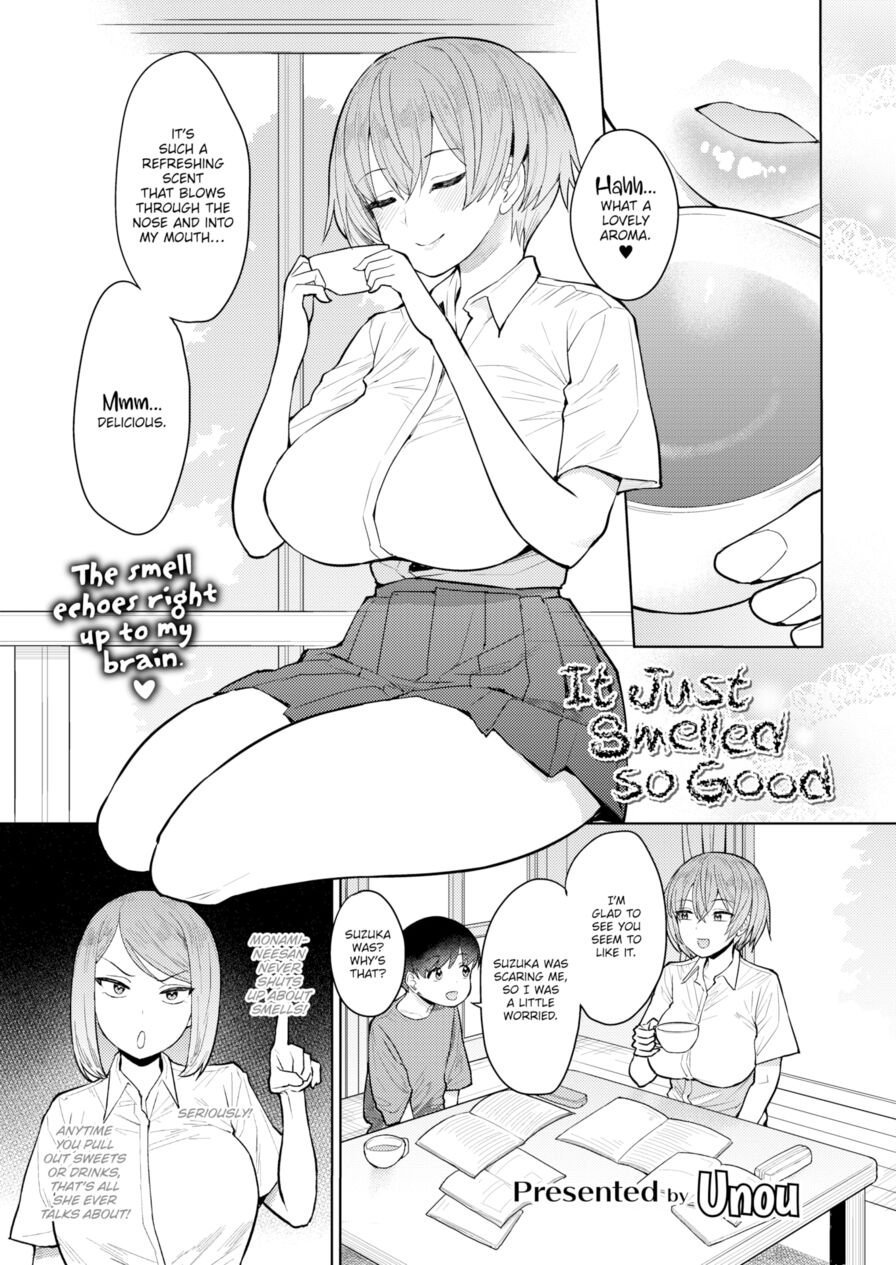 [Unou] It Just Smelled So Good (Comic Aoha 2021 Fall)