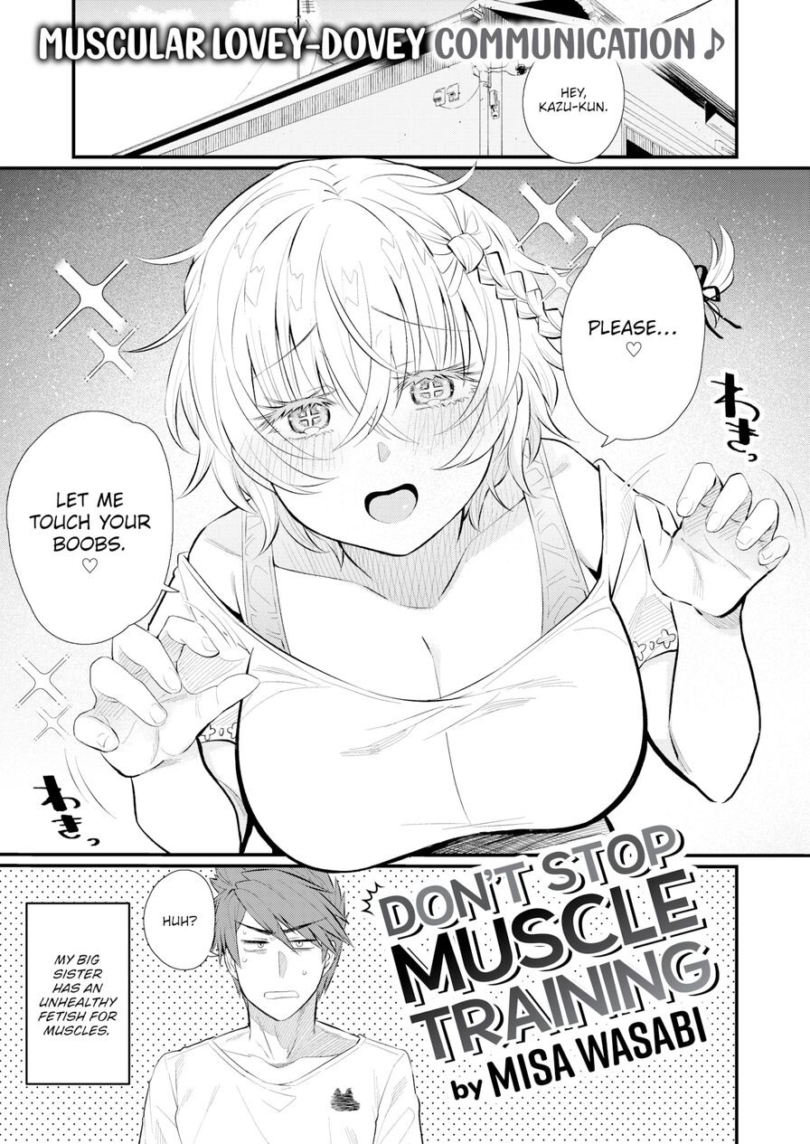 [Misa Wasabi] Don't Stop Muscle Training (Weekly Kairakuten 2021-12)