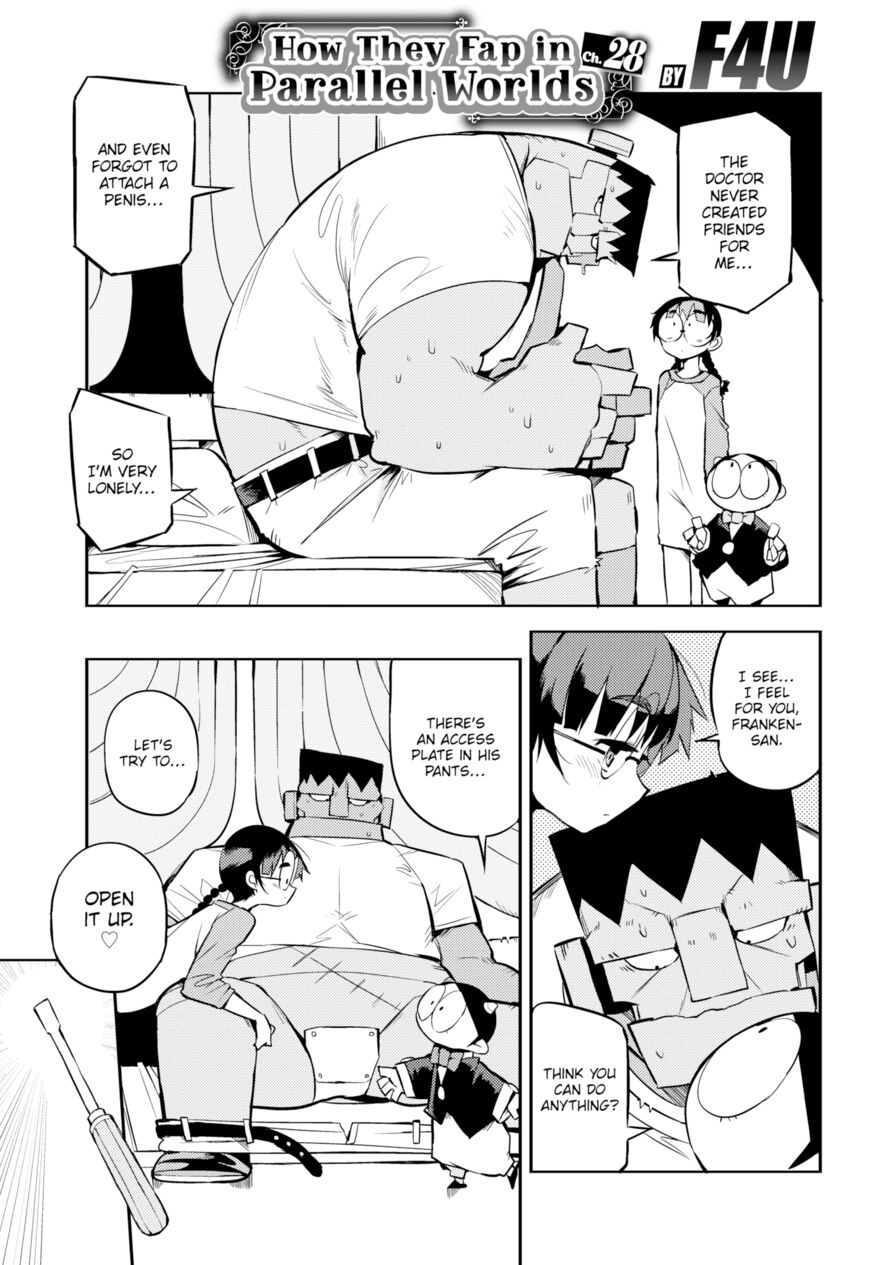[F4U] How They Fap in Parallel Worlds Ch.28 (Comic Kairakuten 2022-05)