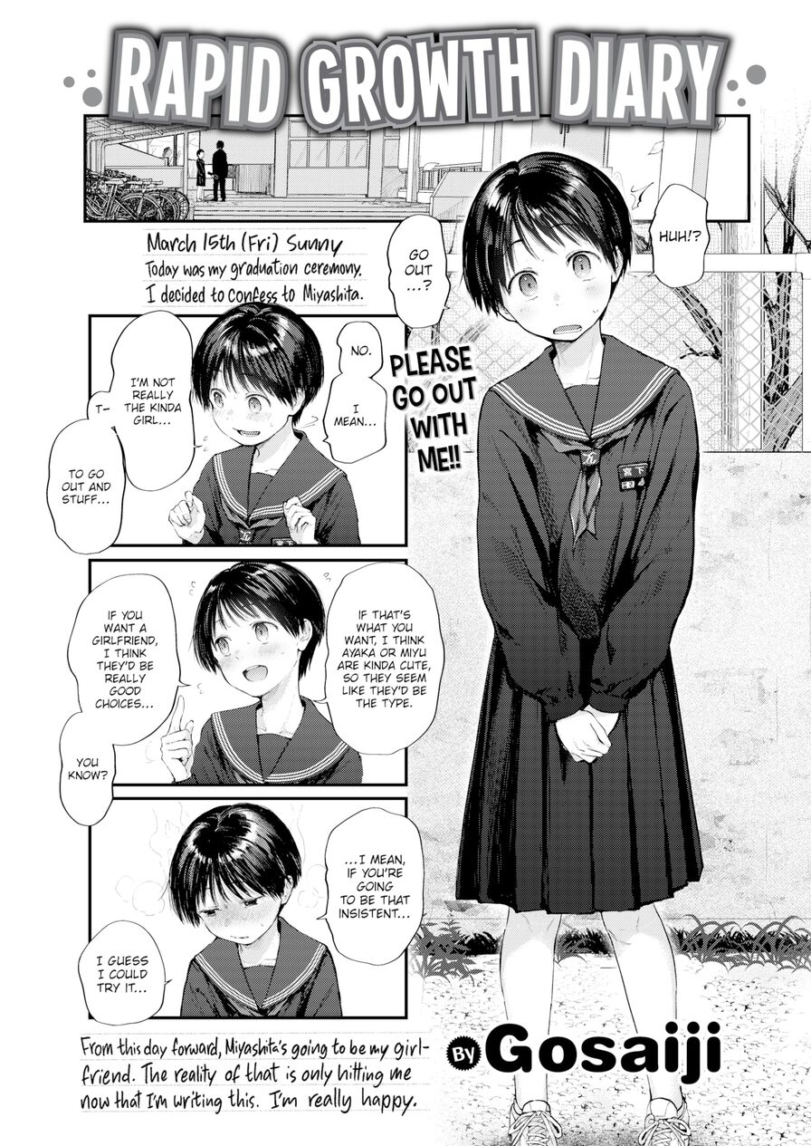[Gosaiji] Rapid Growth Diary (Comic Kairakuten 2022-10)