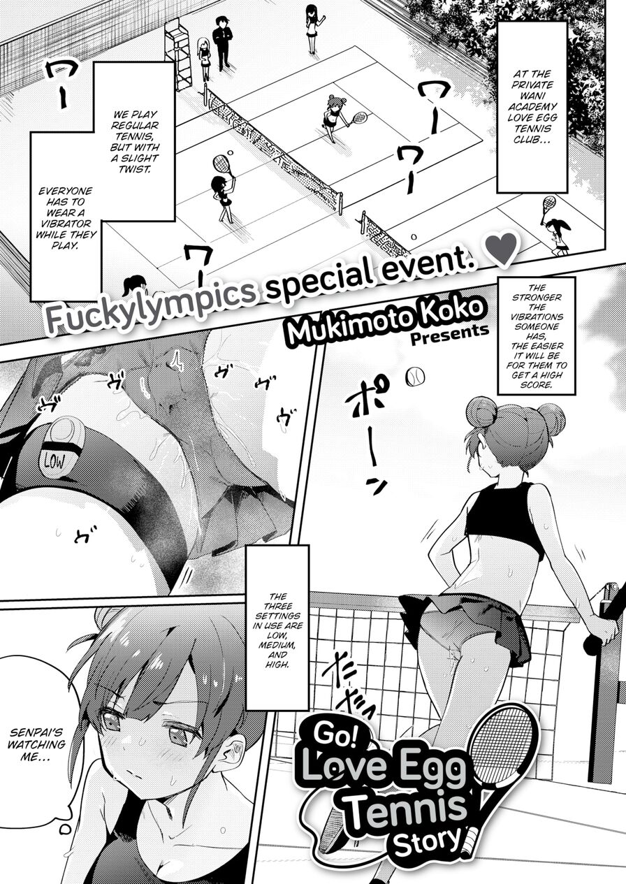 [Mukimoto Koko] Go! Love Egg Tennis Story (Comic X-Eros #98)
