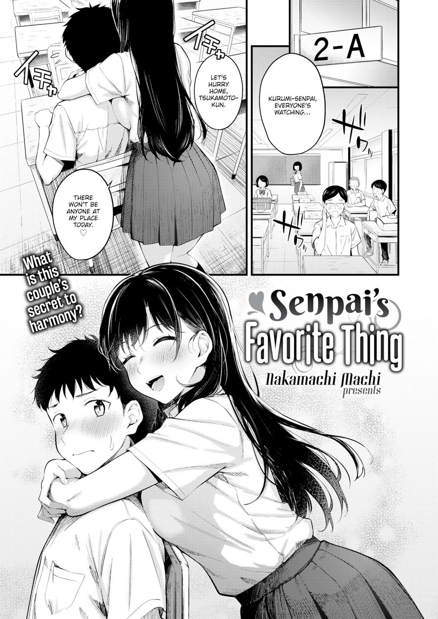 [Nakamachi Machi] Senpai's Favorite Thing (Comic Kairakuten BEAST 2022-10)