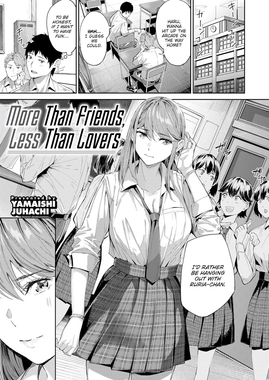 [Yamaishi Juhachi] More Than Friends, Less Than Lovers (Comic Kairakuten BEAST 2022-12)